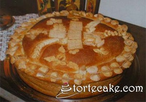 Posni slavski kolač